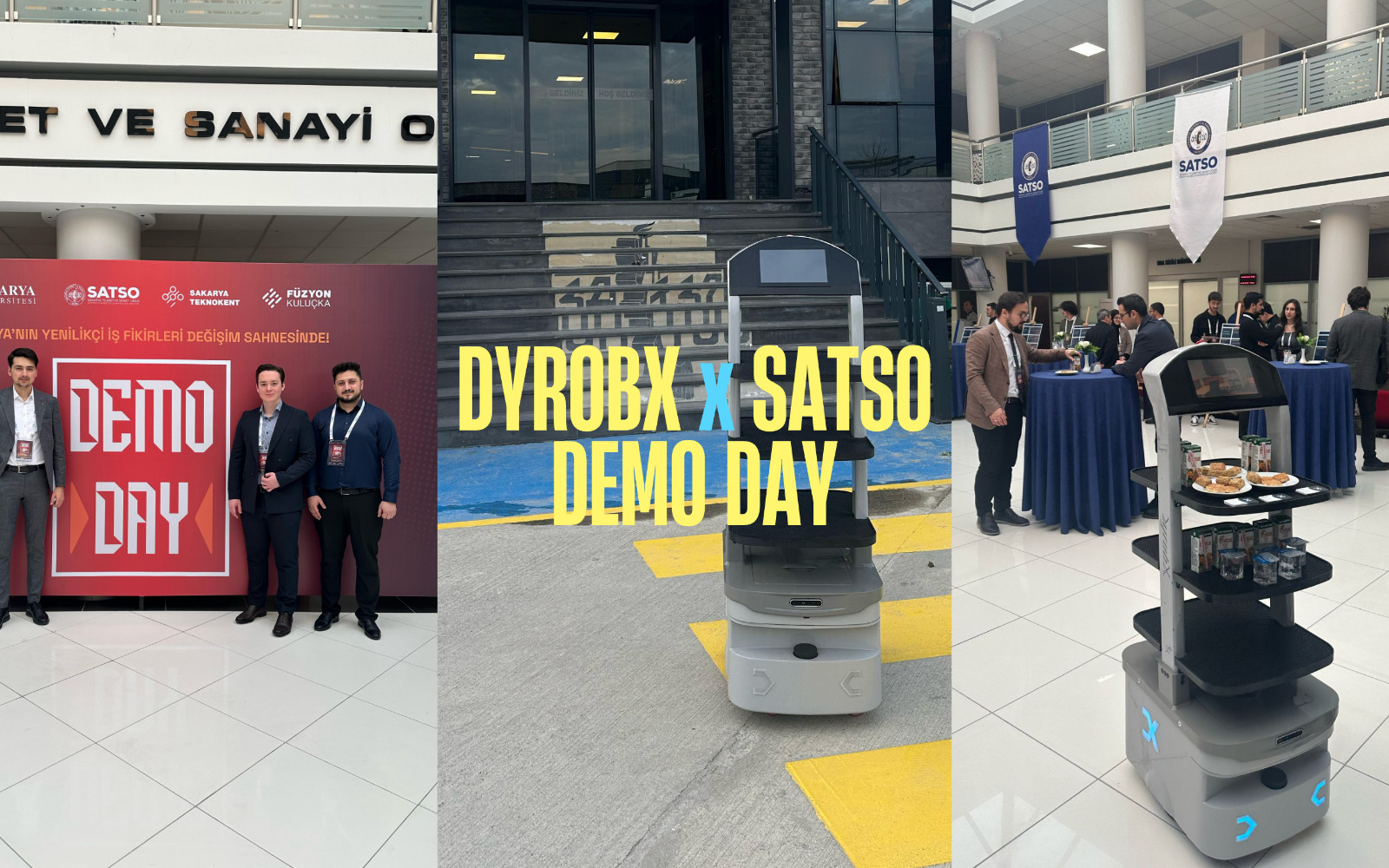 DYROBX Robotik, Demo Day’25 Etkinliğinde Robotik Çözümlerini Tanıttı