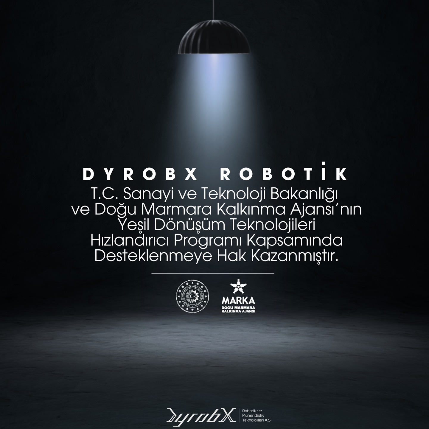 DYROBX Robotik ReFilBox projesi, Yeşil Dönüşüm Teknolojileri Hızlandırıcı Programı destek duyurusu