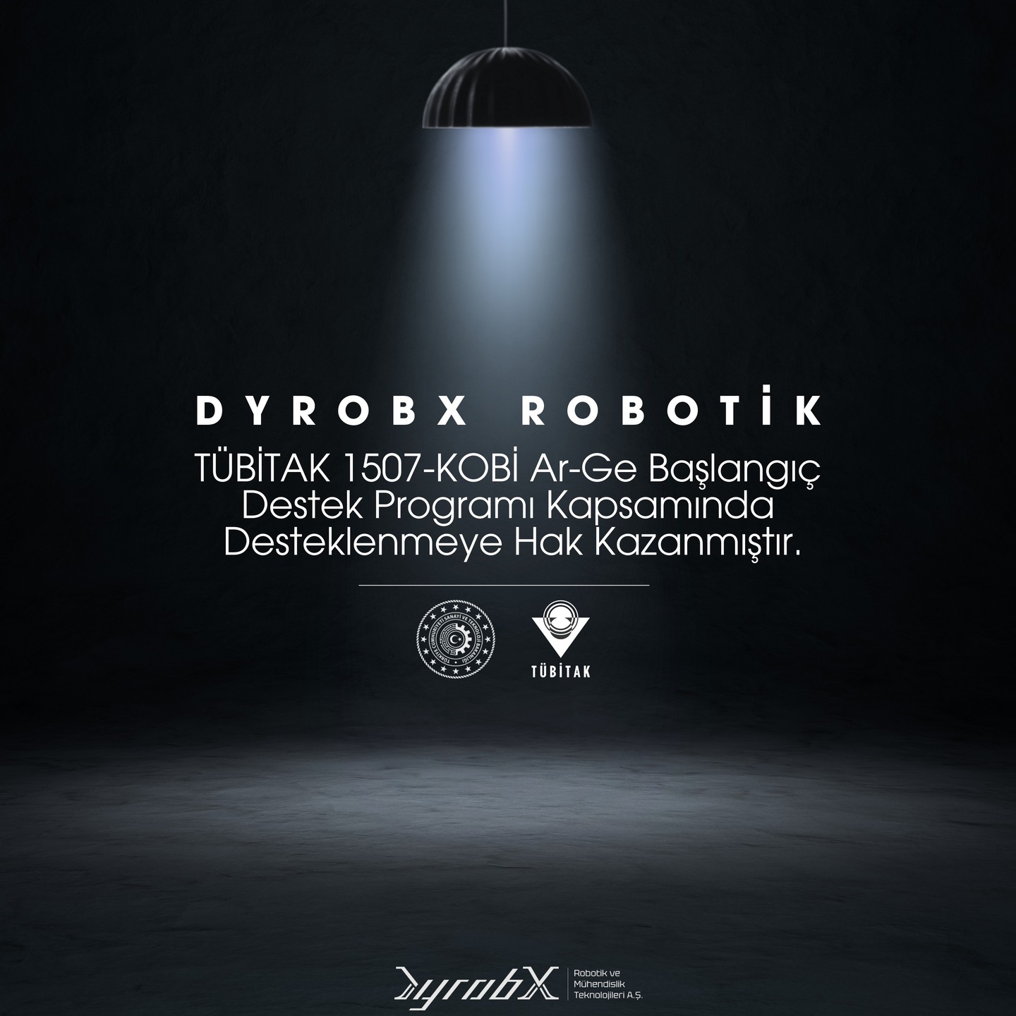 DYROBX Robotik TÜBİTAK 1507 KOBİ Ar-Ge Başlangıç Destek Programı destek duyurusu